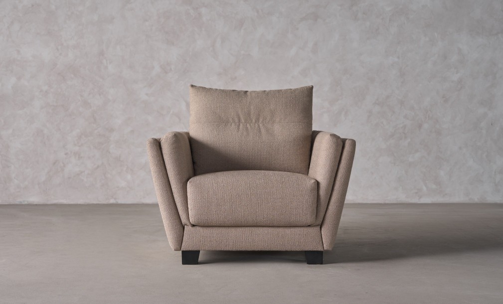 Como Armchair Small (Fabric:  OSCAR PLAIN col.04 Beige)