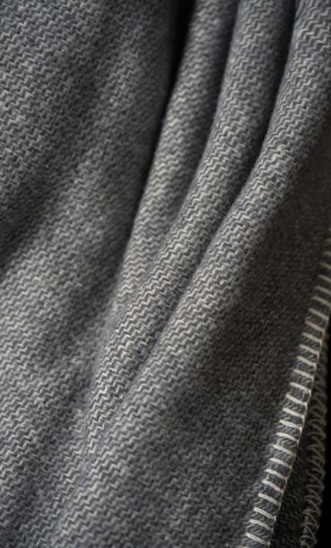 Cleo Throw Tweed Grey