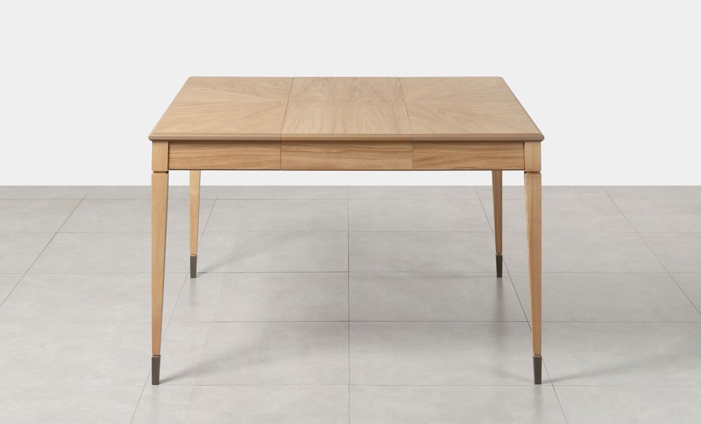 Phoenix Rectangular Folding Dining Table (Color: Oak light (veneer))