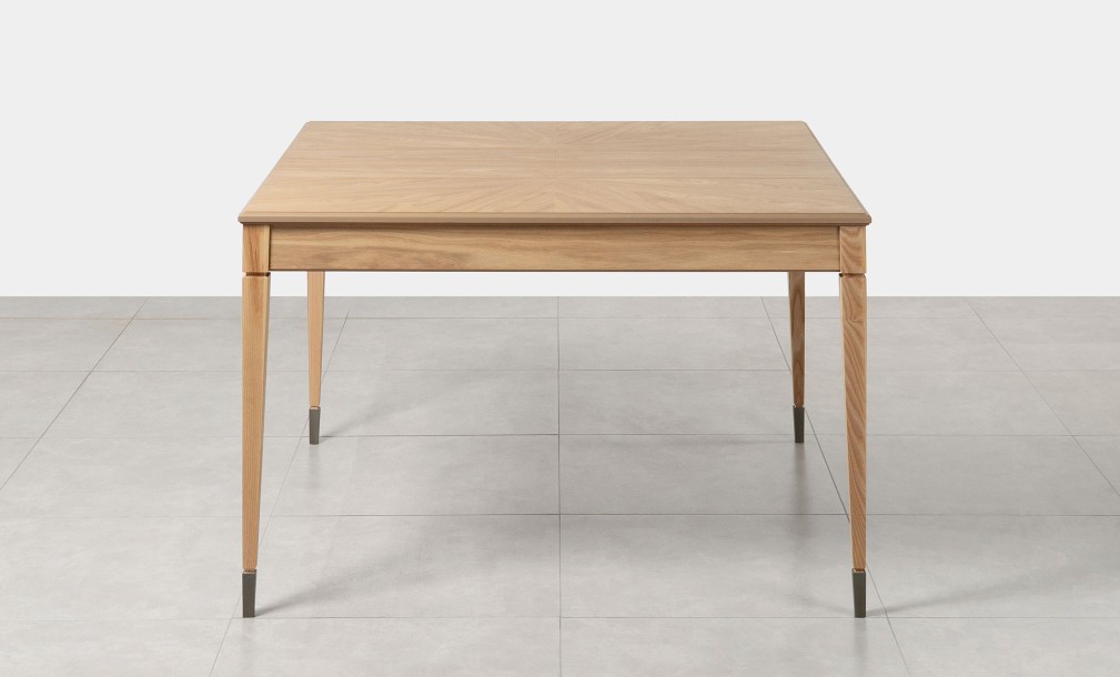 Phoenix Rectangular Folding Dining Table (Color: Oak light (veneer))