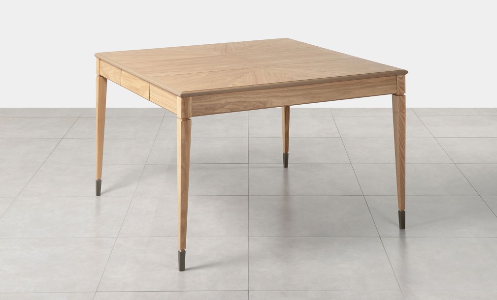 Phoenix Rectangular Folding Dining Table (Color: Oak light (veneer))