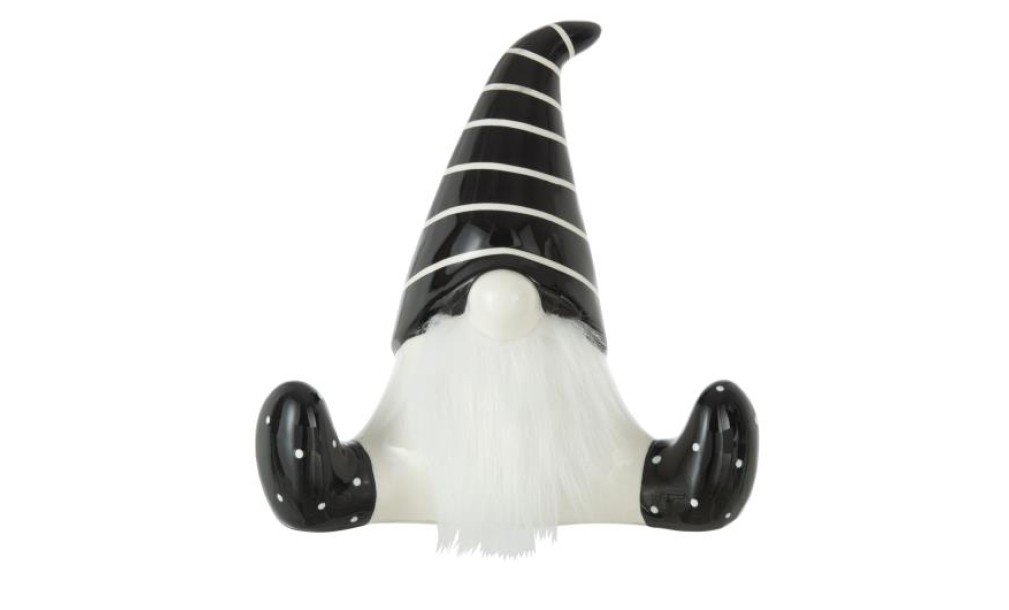 Santa Sitting Ceramic M