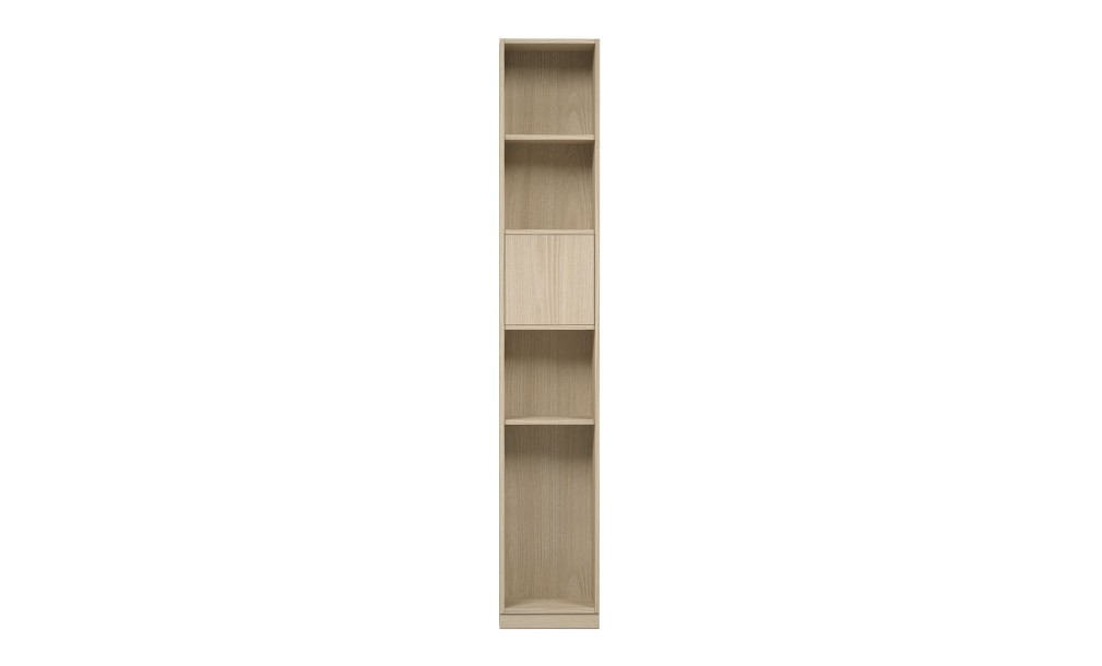 Chess Bookshelf 1-Facades and Back Wall (Color: Sand Oak (Egger))