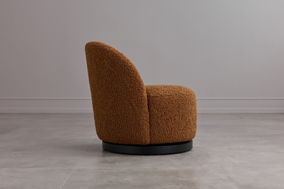 Aura Swivel Armchair (TEDDY 33)