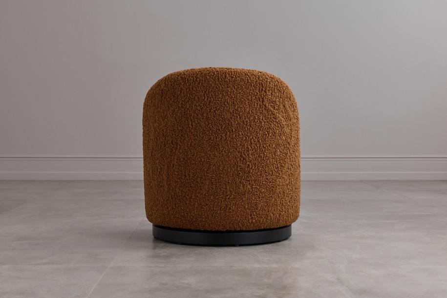 Aura Swivel Armchair (TEDDY 33)