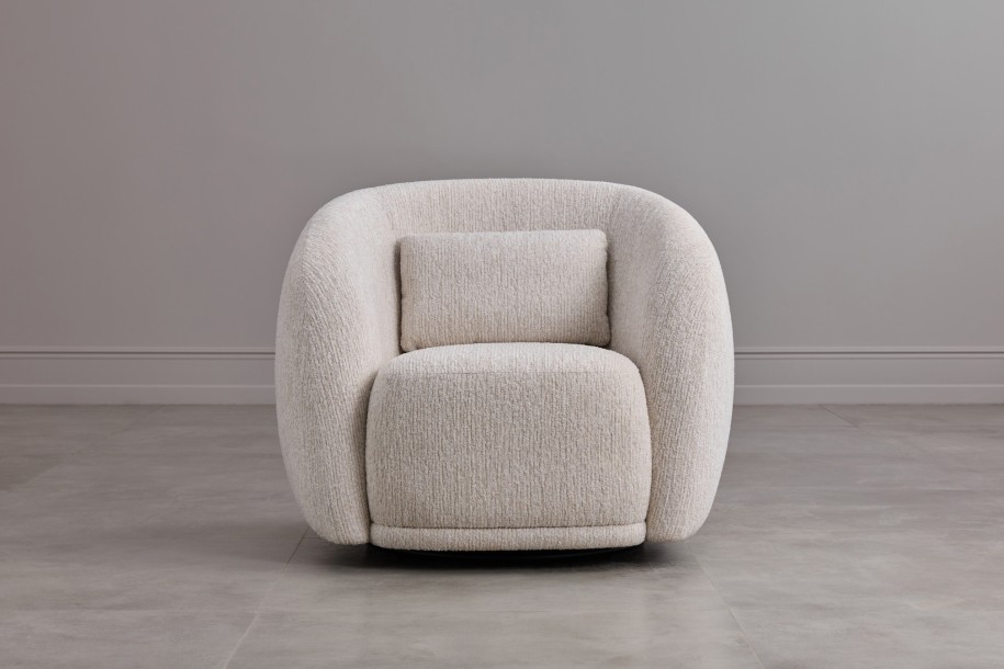 Sphere Swivel Armchair (EYELASH 103)