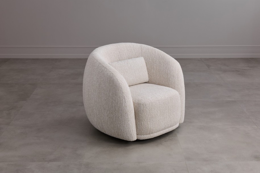 Sphere Swivel Armchair (EYELASH 103)