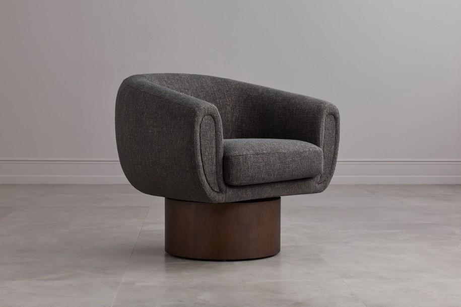 Cozy Wave Swivel Armchair (Lola 455)