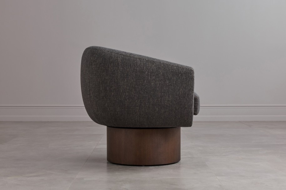 Cozy Wave Swivel Armchair (Lola 455)