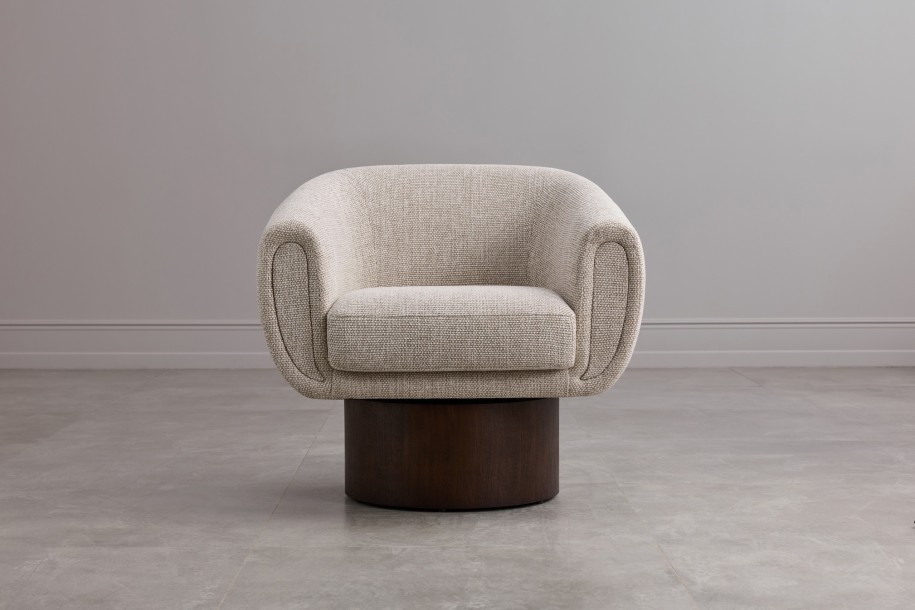 Cozy Wave Swivel Armchair (COCO 112)