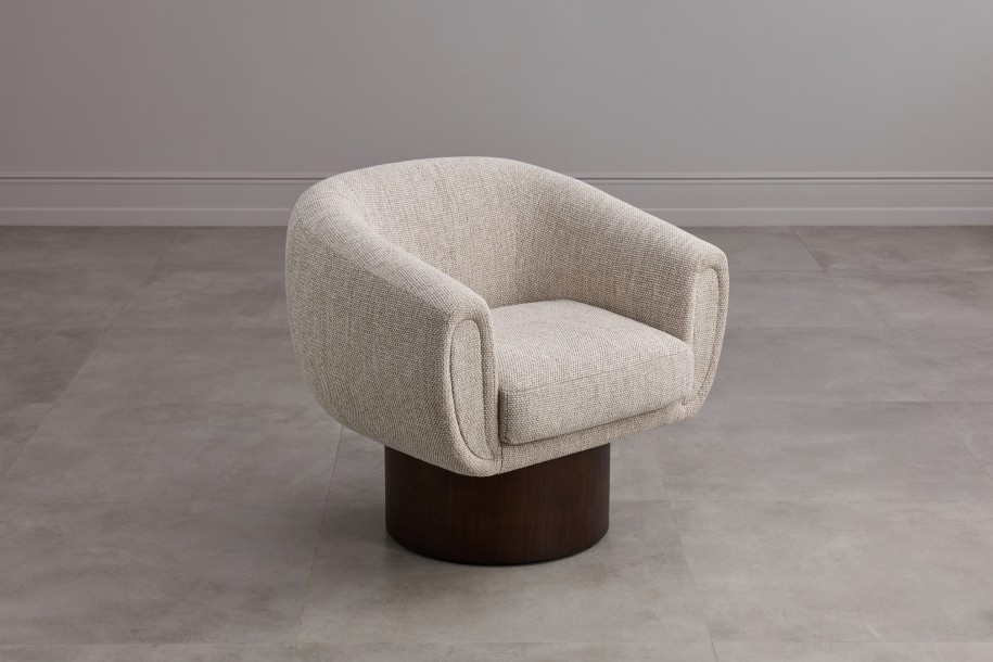 Cozy Wave Swivel Armchair (COCO 112)
