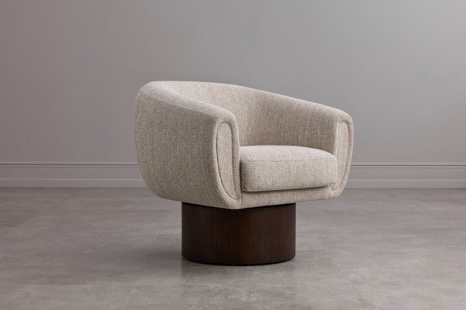 Cozy Wave Swivel Armchair (COCO 112)