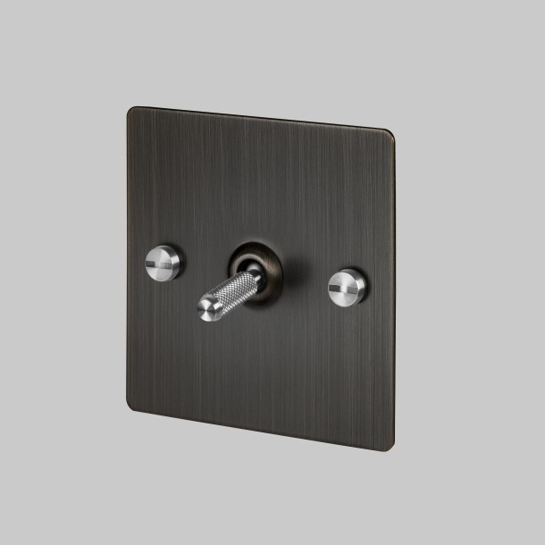 1G Toggle Switch Smoked Bronze Steel [EL341]