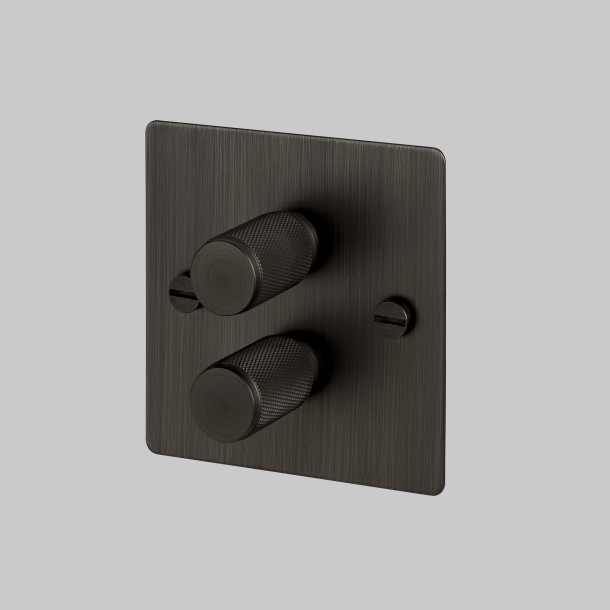 2G Dimmer 120W Smoked Bronze Smoked Bronze Detail [EL244P]