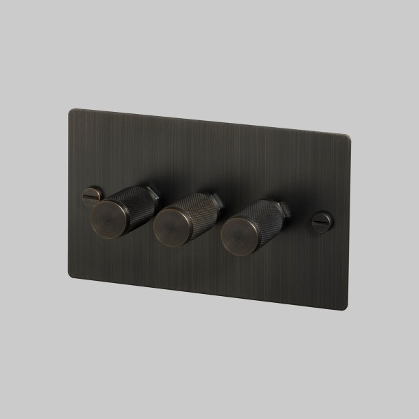 3G Dimmer 120W Smoked Bronze Smoked Bronze Detail [EL744P]