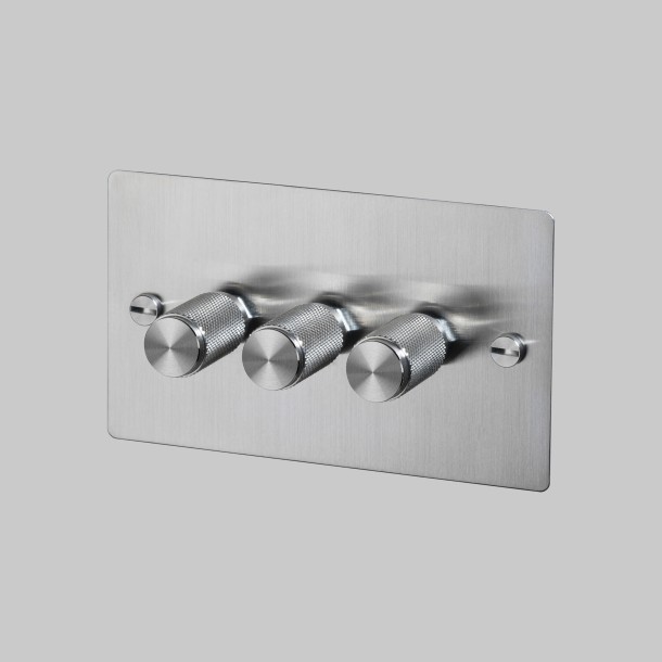 3G Dimmer 120W Steel Steel Detail [EL711P]