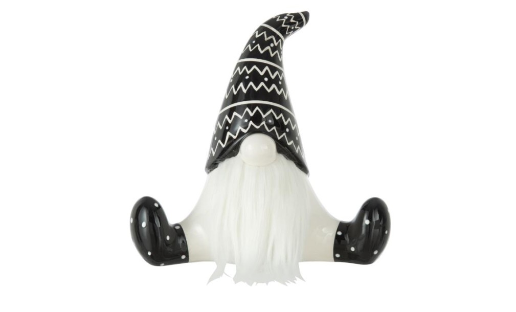 Santa Sitting Ceramic L