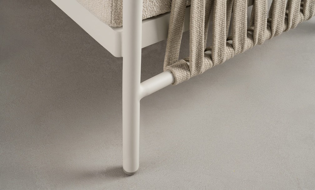 Taormina Light 3 Seater Outdoor Sofa Haze Sandy