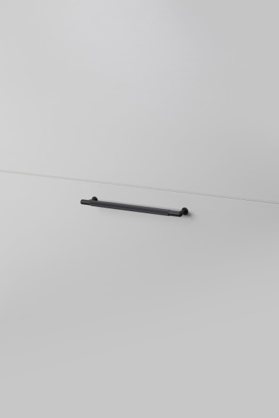 Pull Bar Linear Medium 250mm Black