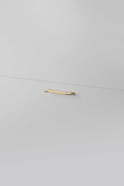 Pull Bar Linear Small 150mm Brass