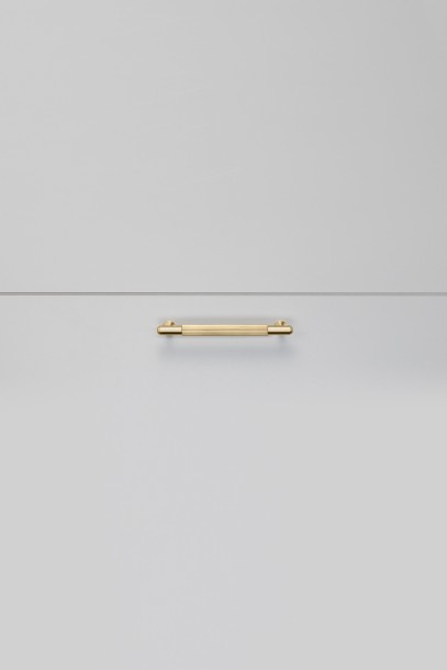 Pull Bar Linear Small 150mm Brass