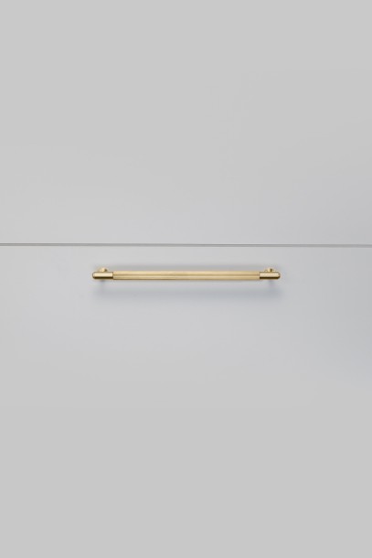 Pull Bar Linear Medium 250mm Brass