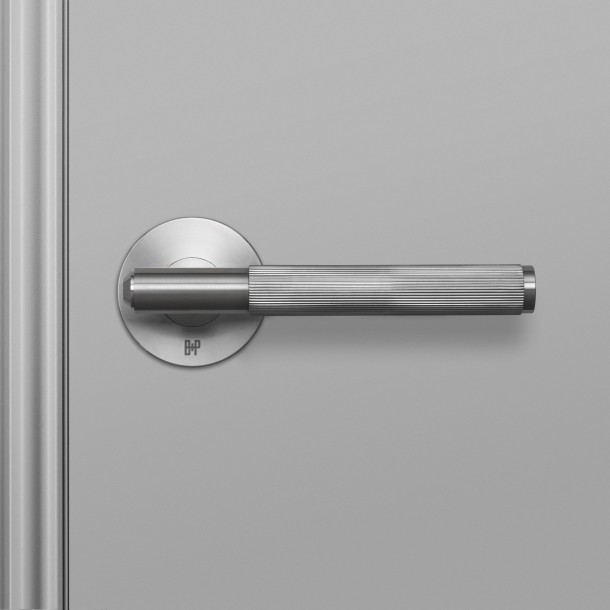 Door Handle set Linear Steel