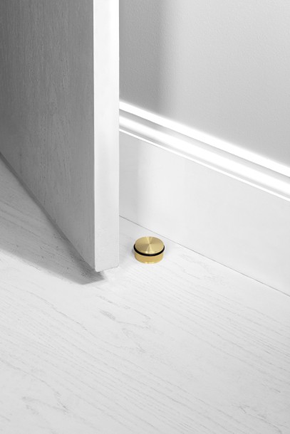 Door Stop Floor Mounted Brass