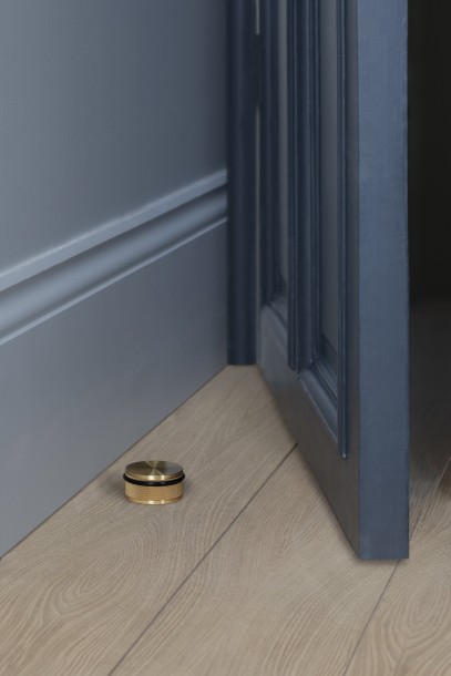 Door Stop Floor Mounted Brass