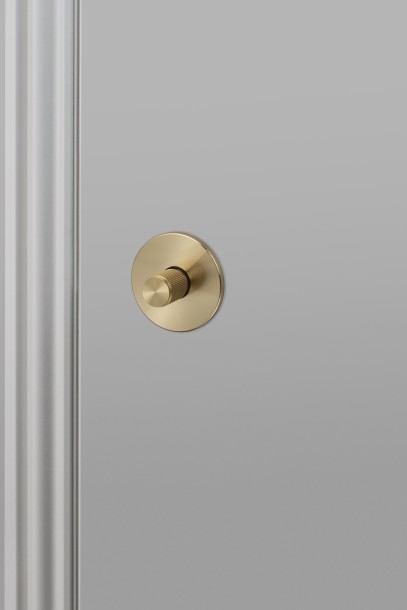 Thumbturn Lock Linear Brass