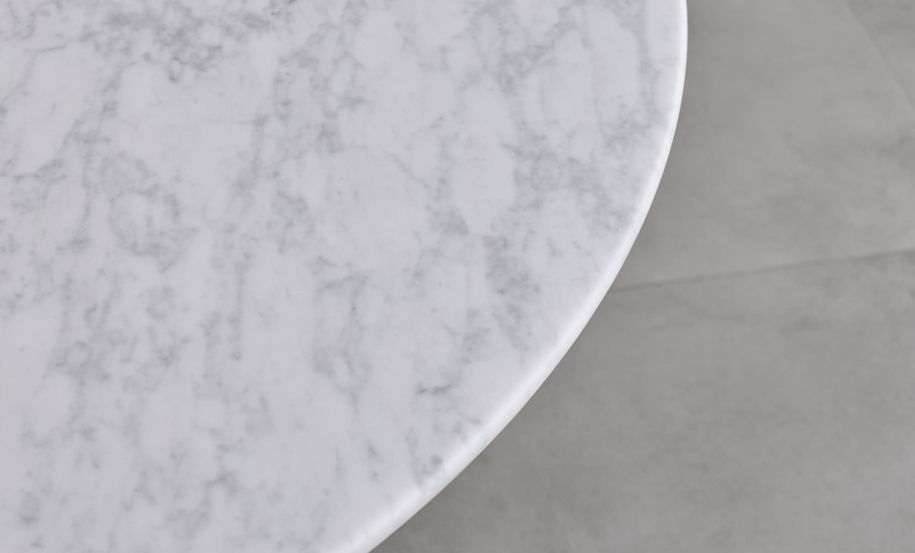 Uno Carrara Round Dining Table D152 cm