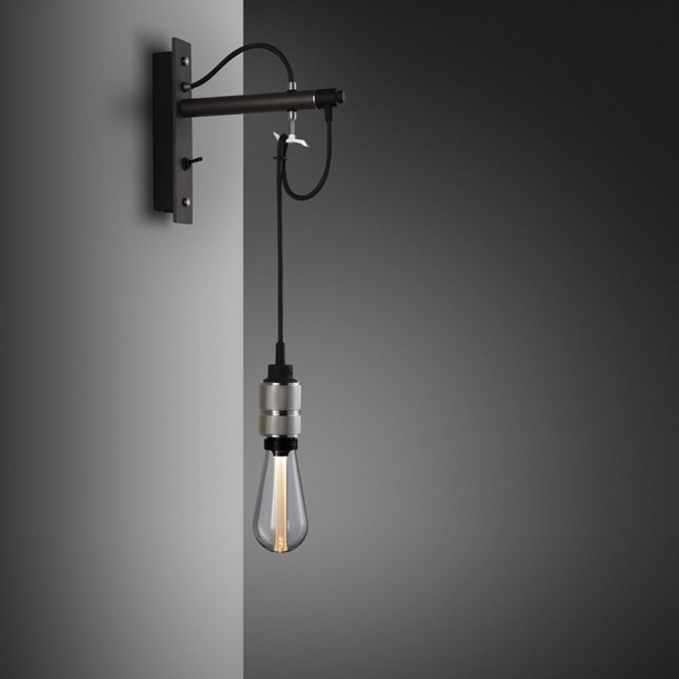 Hooked Wall Nude Graphite Steel
