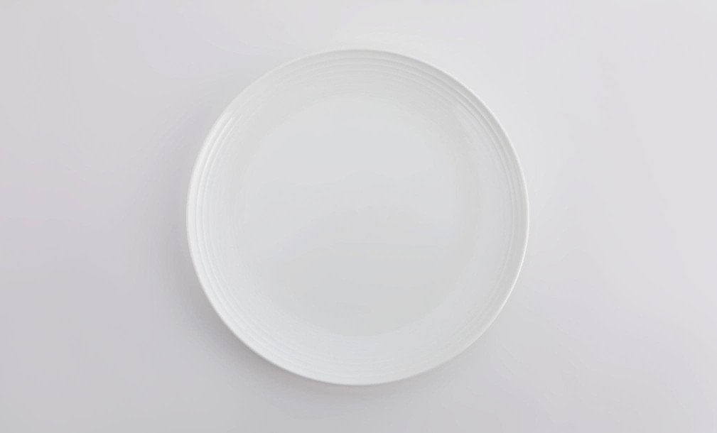 Groove Dessert Plate 22 cm