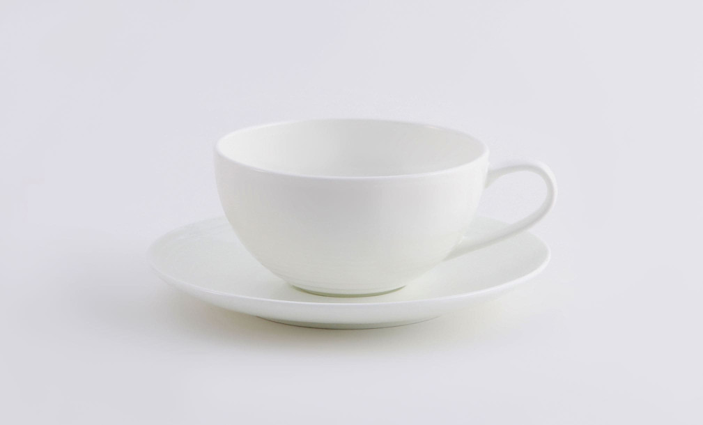 Groove Cup&Saucer 300 ml