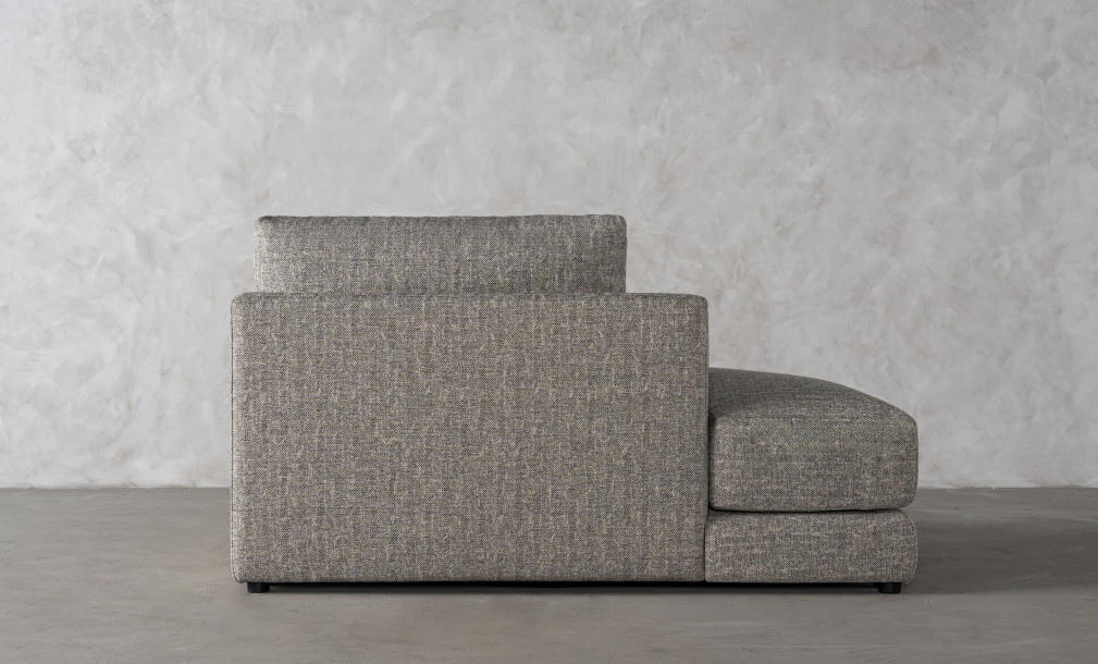 Narvik Soft Feather Ottoman Section Sofa Left Arm (cosmic d 21543-18)