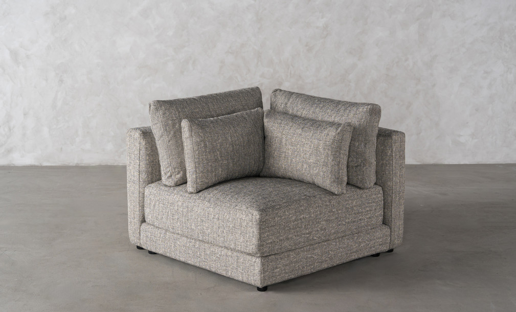 Narvik Soft Feather Corner Section Sofa (cosmic d 21543-18)