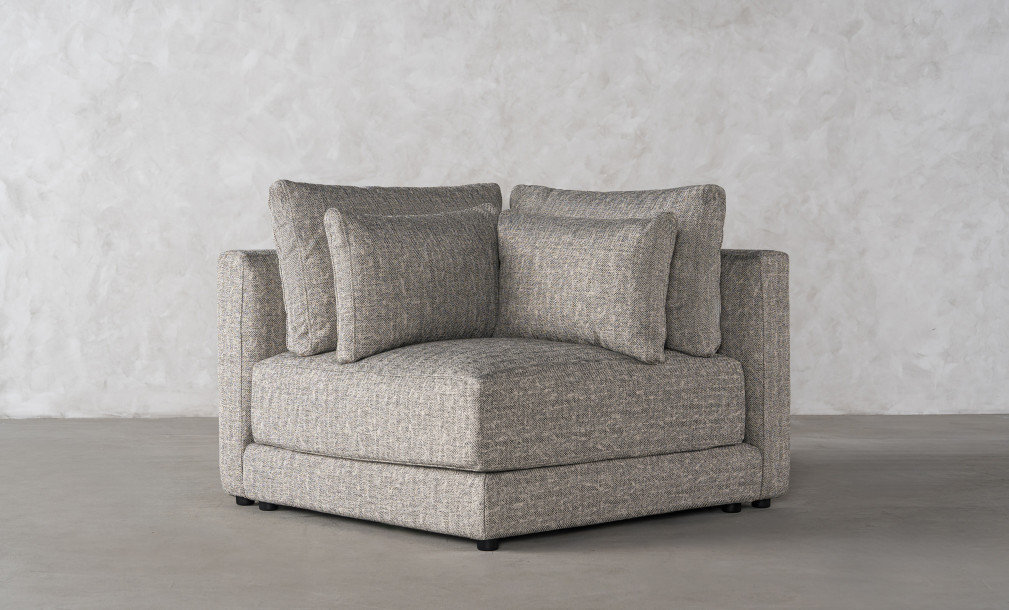 Narvik Soft Feather Corner Section Sofa (cosmic d 21543-18)