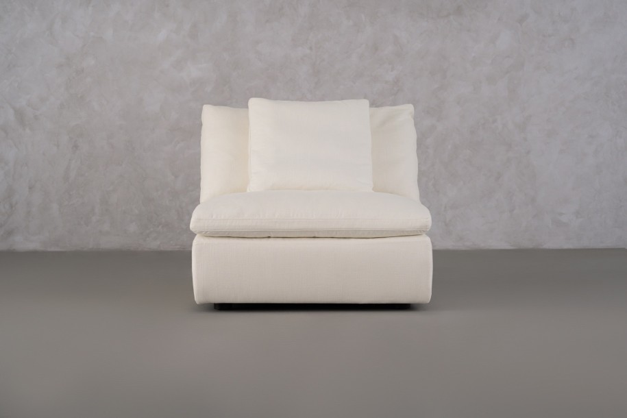 Nube 1-Seater Section Sofa D-114cm (Fabric D2769)