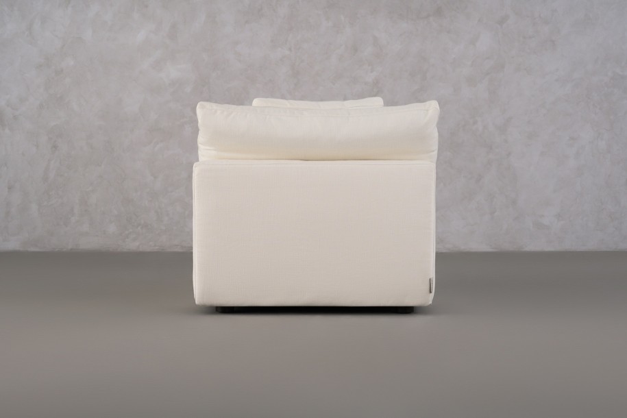 Nube 1-Seater Section Sofa D-114cm (Fabric D2769)