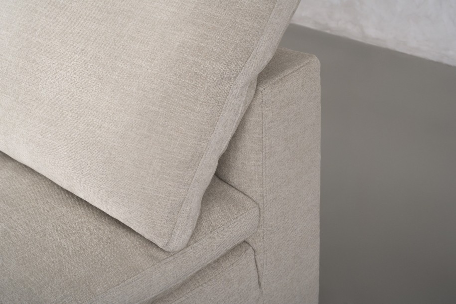 Nube 1-Seater Section Sofa D-114cm (Fabric D2962)