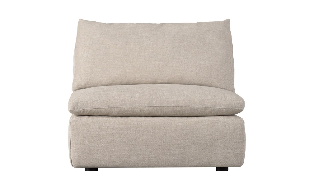 Nube 1-Seater Section Sofa D-102cm (Fabric D2962)