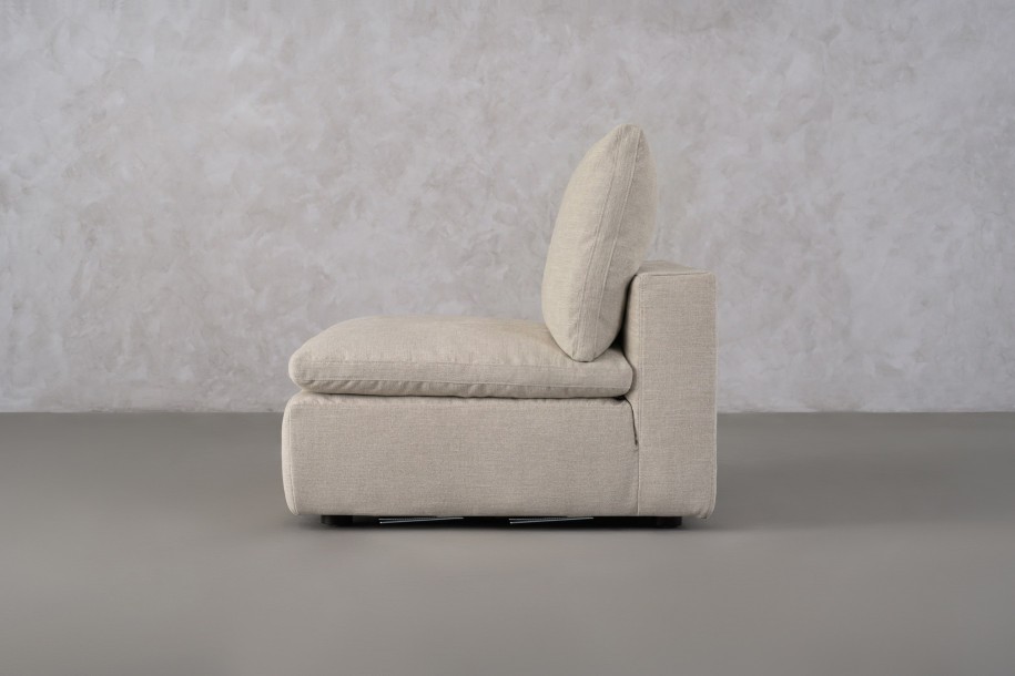 Nube 1-Seater Section Sofa D-102cm (Fabric D2962)