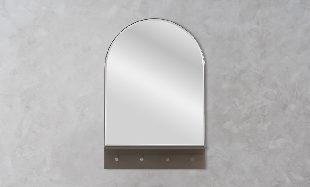 Mona Silver Mirror