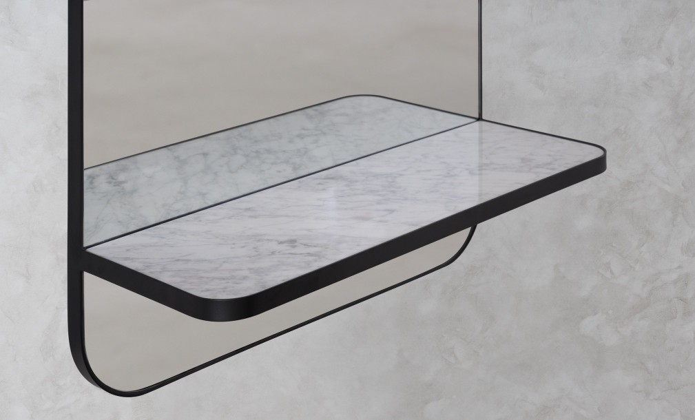 Etho Mirror with Shelf