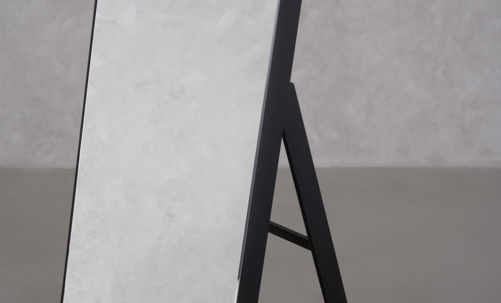 Melissa Black Standing Mirror