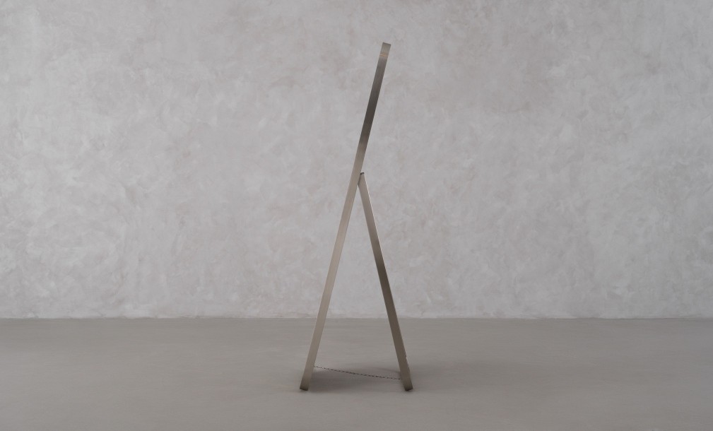 Melissa Silver Standing Mirror