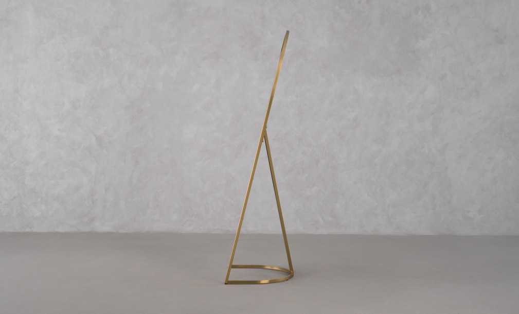 Daisy Brass Standing Mirror