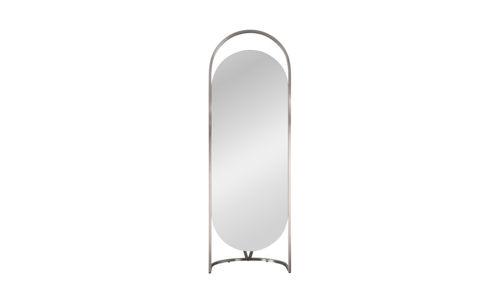 Daisy Silver Standing Mirror