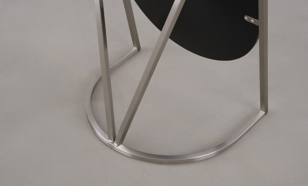 Daisy Silver Standing Mirror