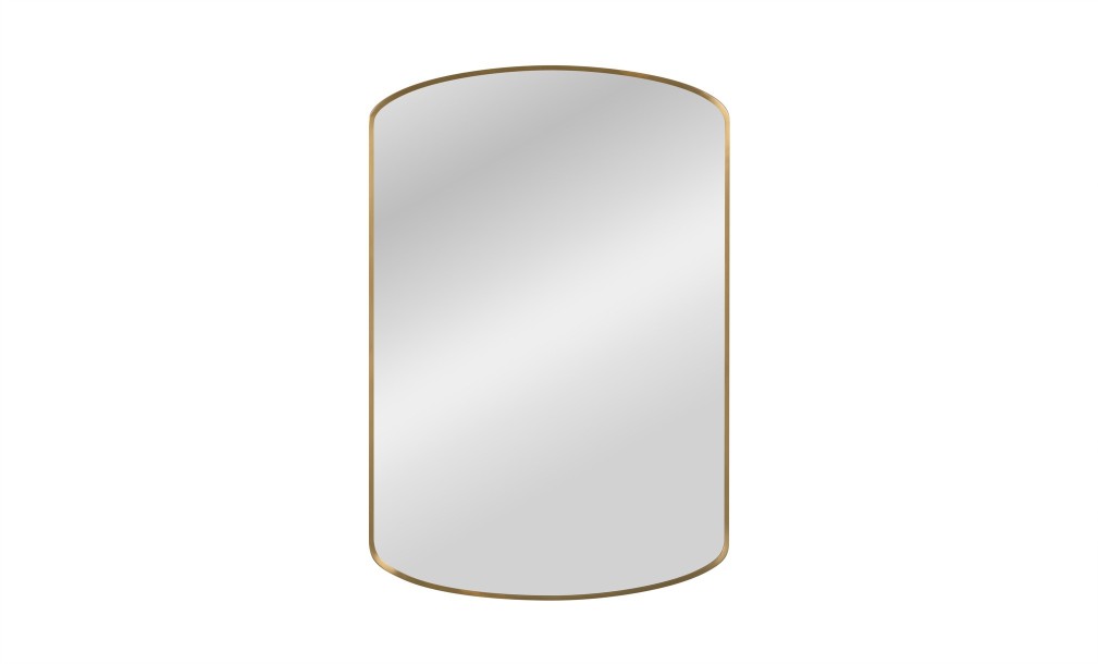 Miro Brass Mirrored Cabinet